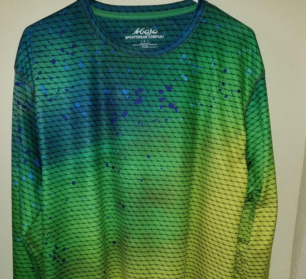 Mojo sportfishing gear long sleeve shirt